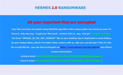 hermes ransomware|hermes virus pcrisk.